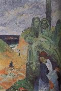 Paul Gauguin Green Christ